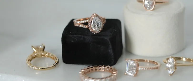 Diamond rings assortment