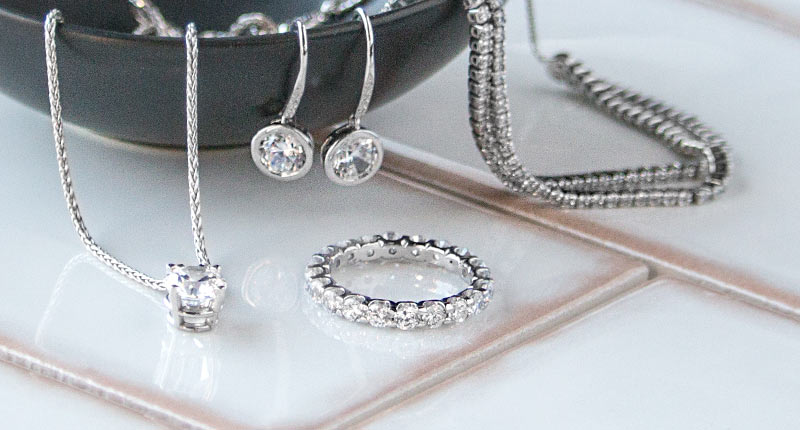 diamond jewelry assortment