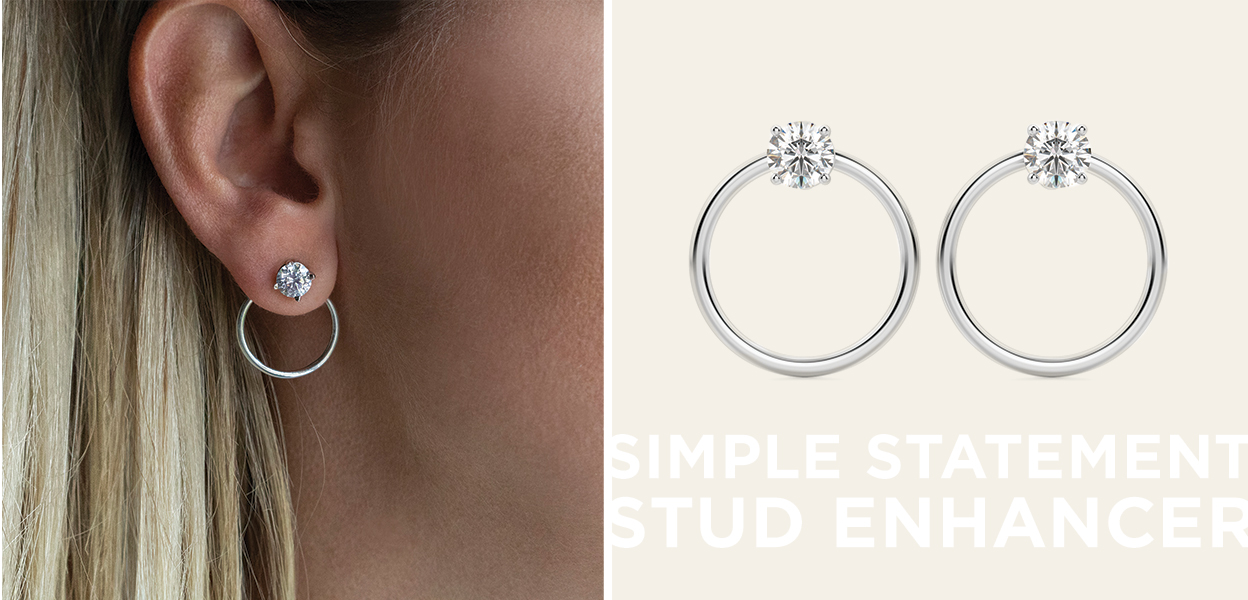 Simple statement stud enhancer