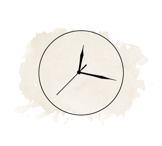 sketch image of a clock