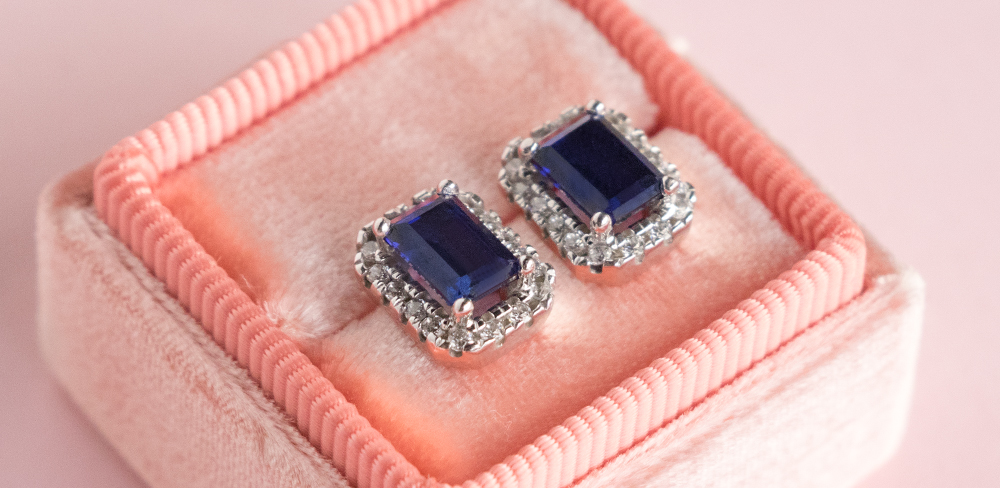 Bristol Sapphire Studs