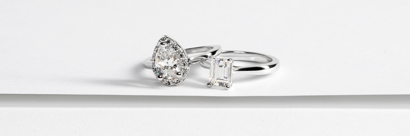 white gold engagement rings