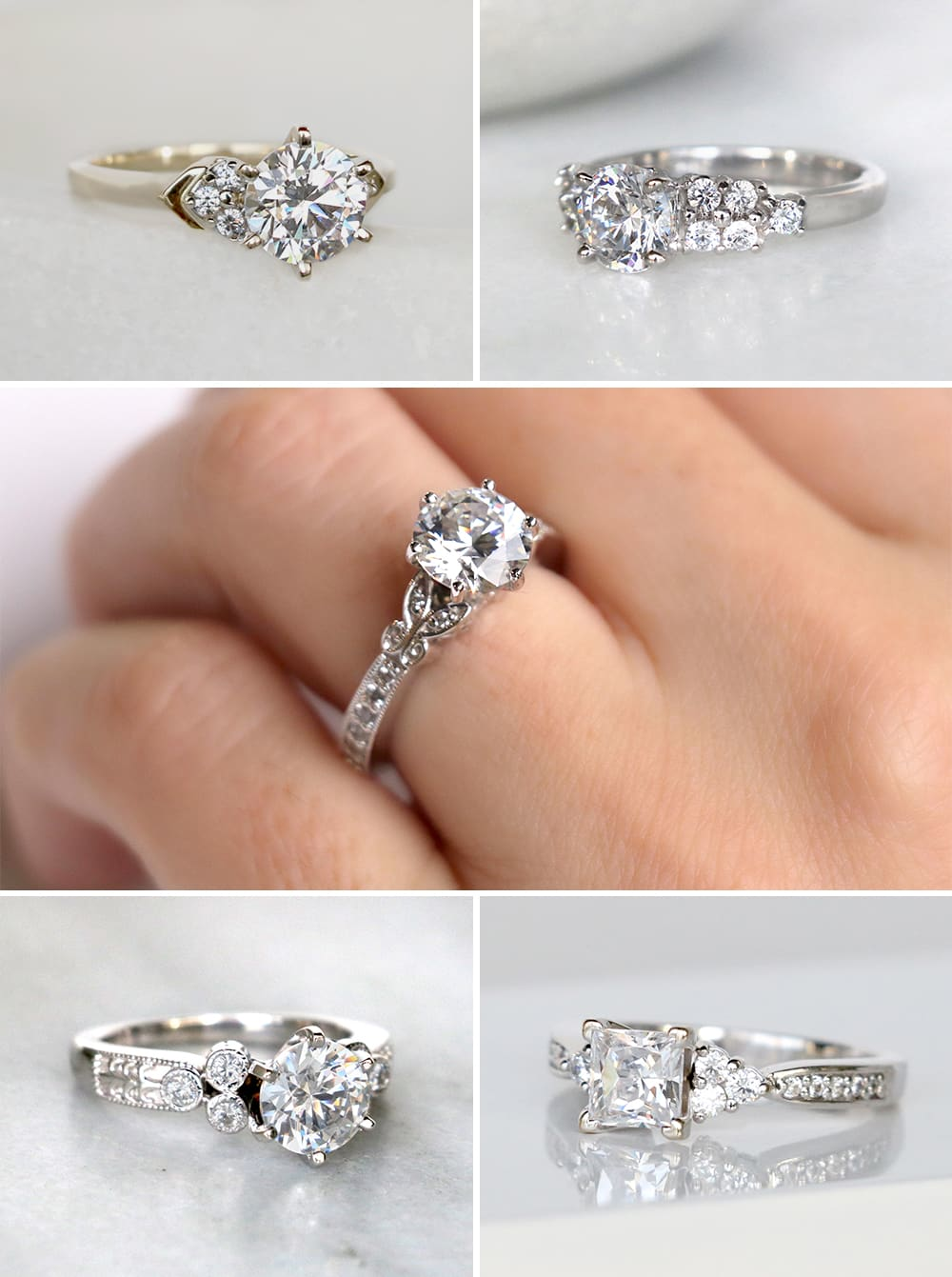 various engagement rings