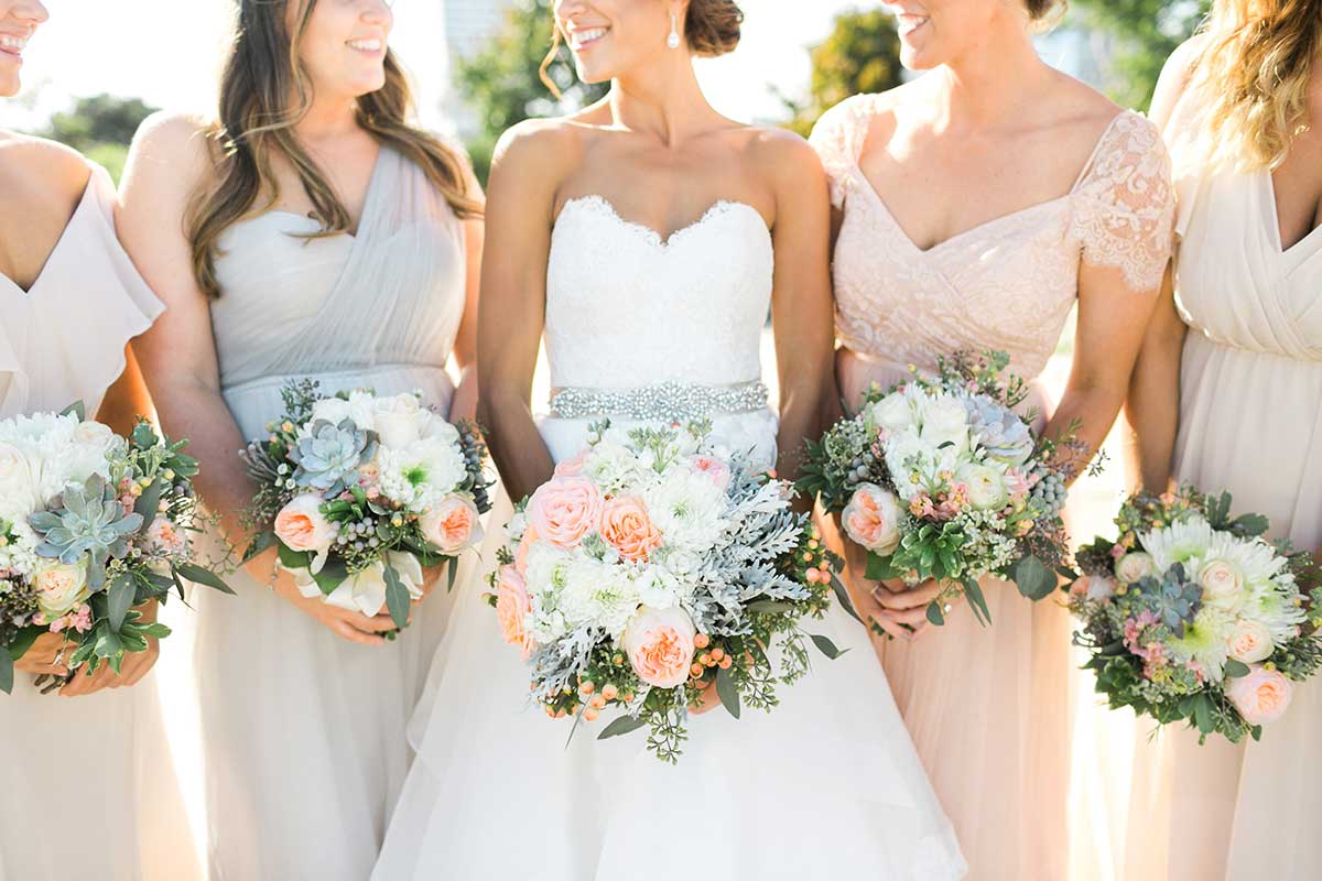 Brit with bridesmaids