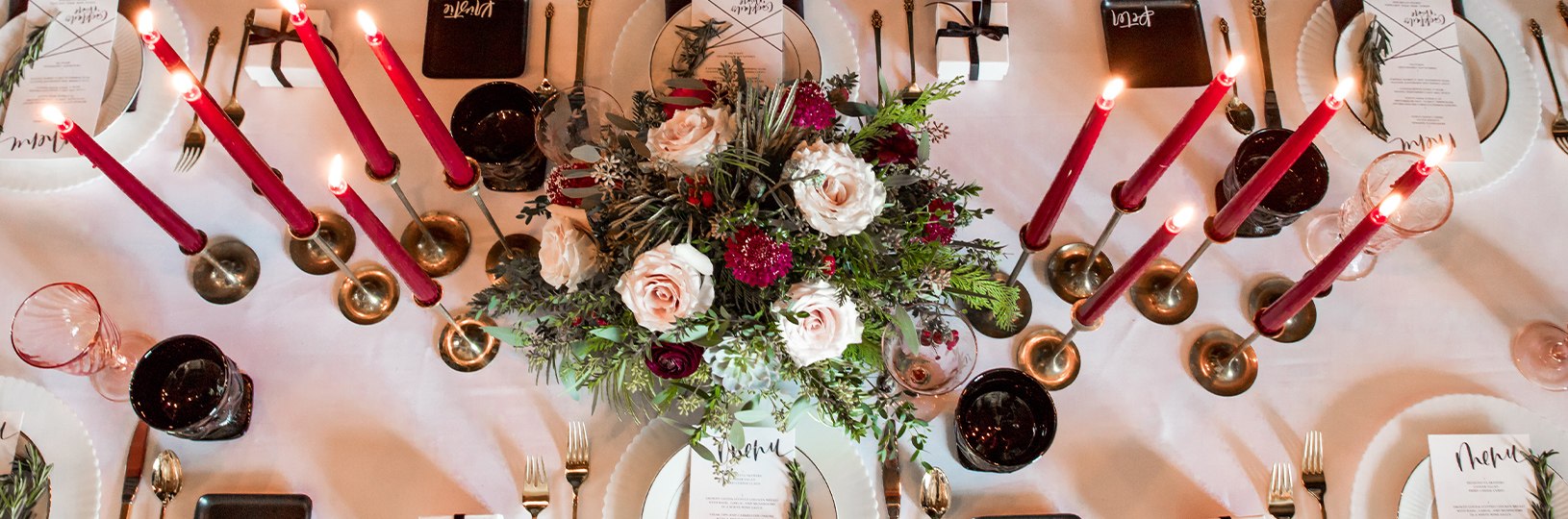 Wedding table centerpiece