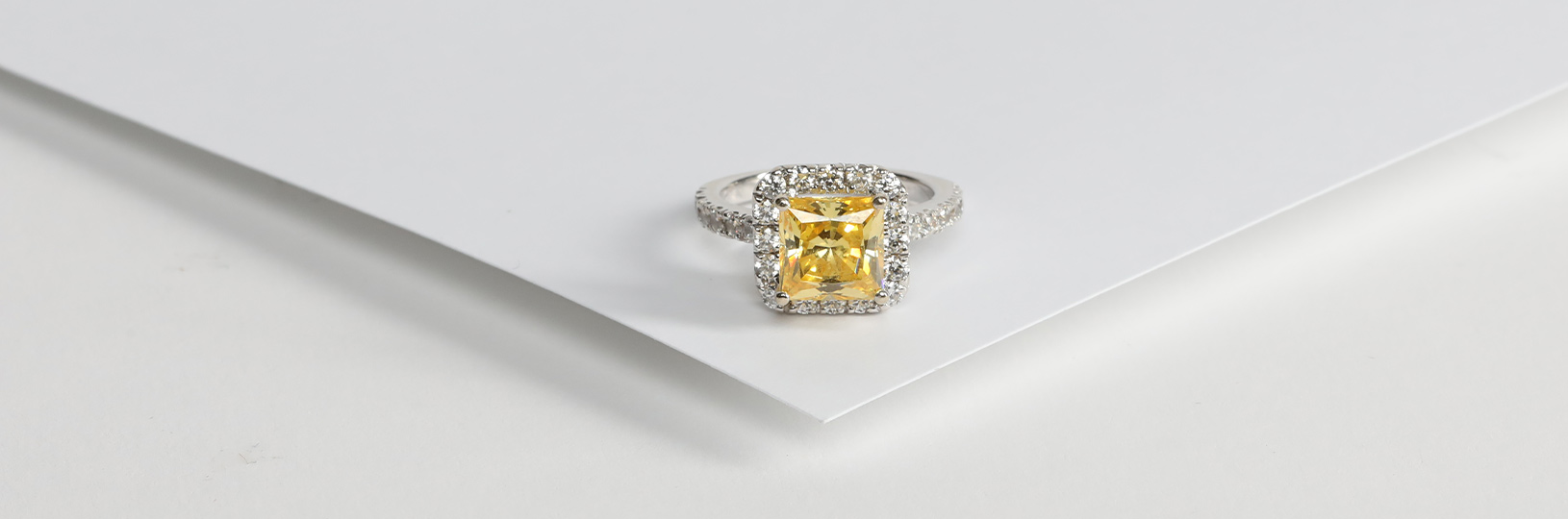 Canary engagement ring