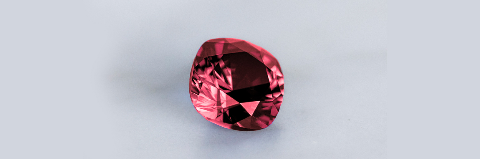 a ruby gemstone