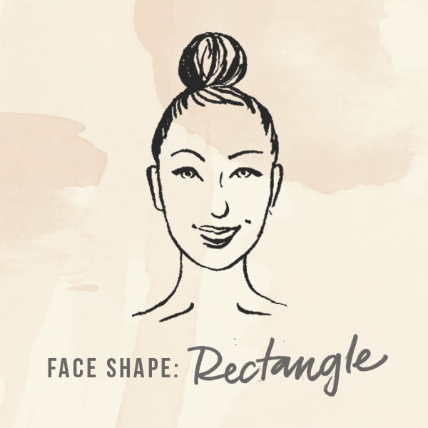 rectangle face shape