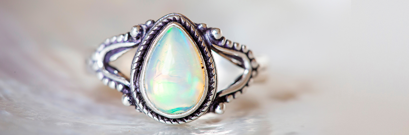 an opal ring