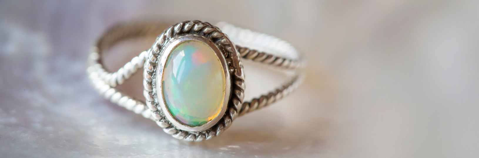 an opal ring