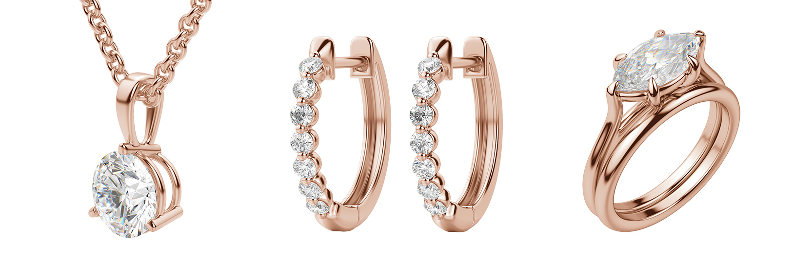 rose gold jewelry