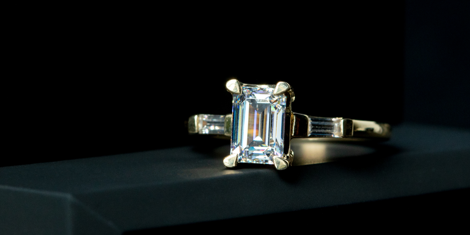 Endless Days Emerald Cut Solitaire