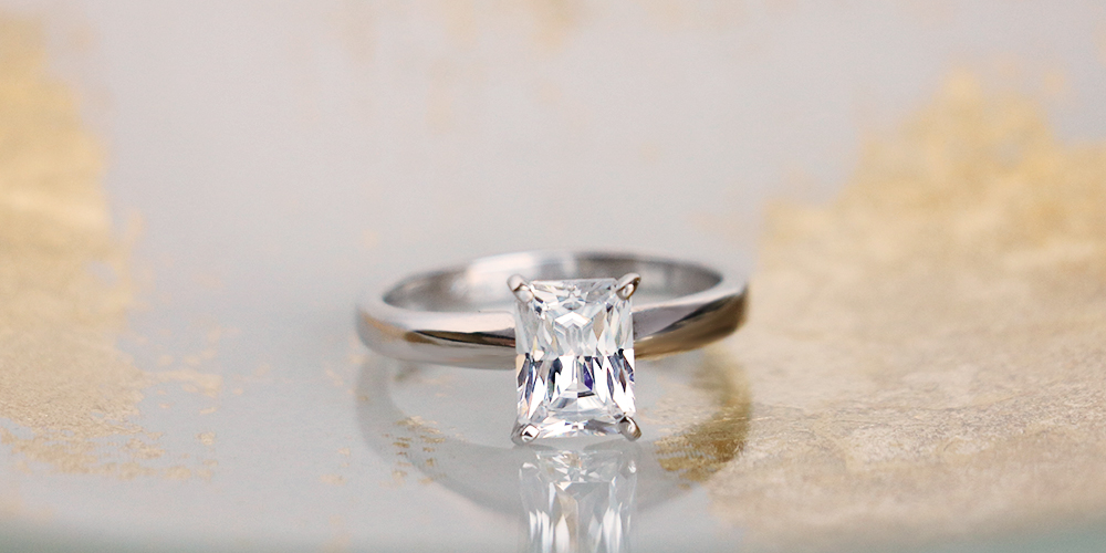 a classic solitaire ring example