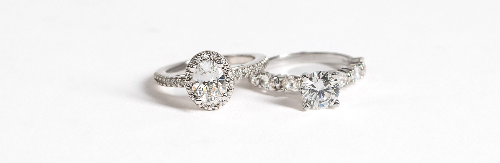 Two engagement rings