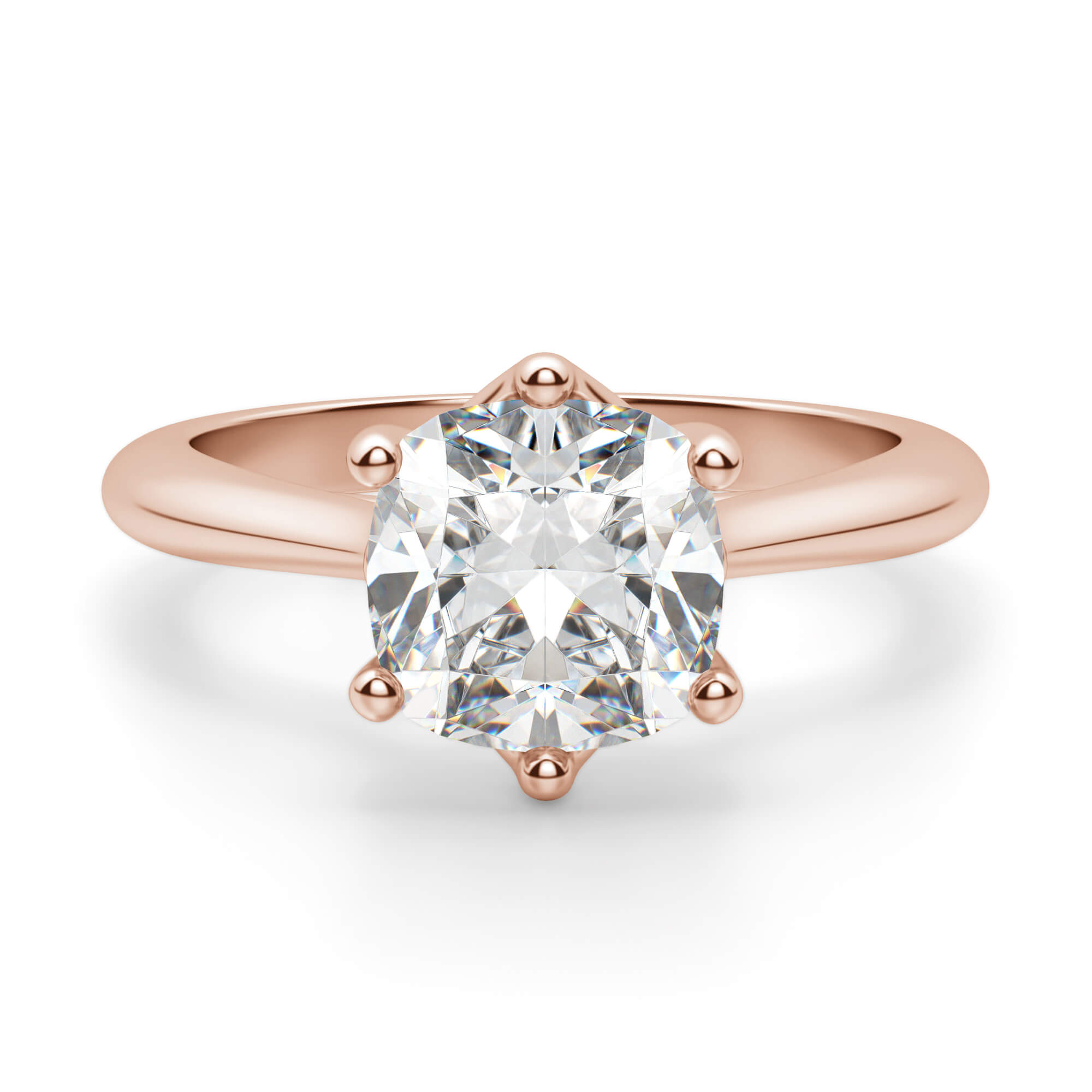 engagement asscher cut bali ring