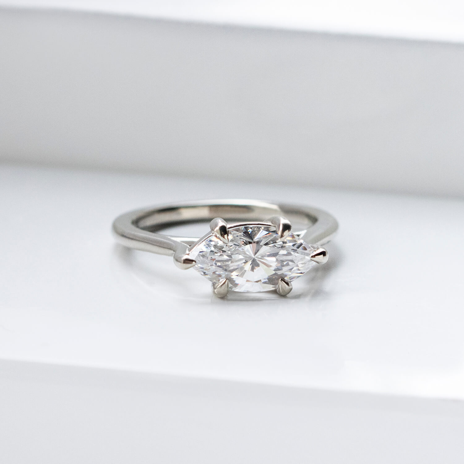 engagement marquise cut rings