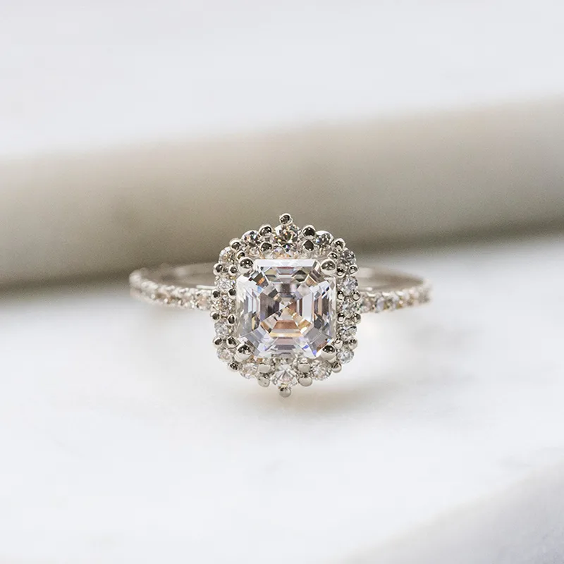 An Asscher Diamond