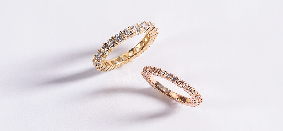 yellow gold wedding bands